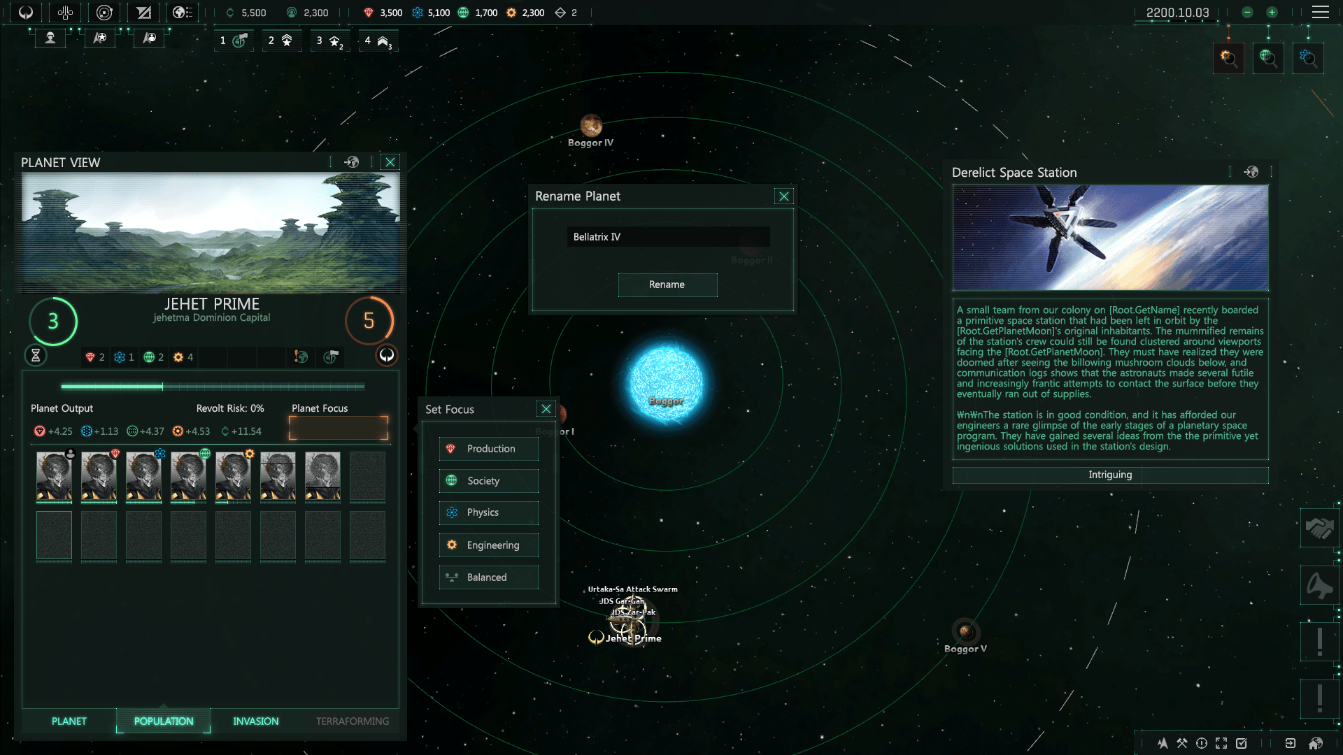 ebauche de Stellaris