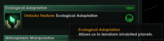 Adaptation Ecologique