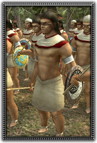 Jeteurs de lance aztèques